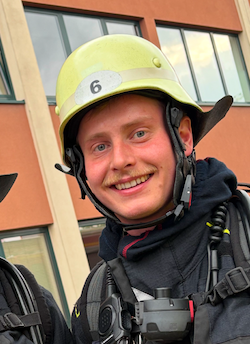 Portrait: Dominikus Cornell, Brandmeister bei der Berufsfeuerwehr in München