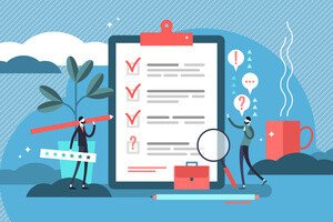 Immobilien Teilverkauf - Transparenz - Grafik mit Notitzblock