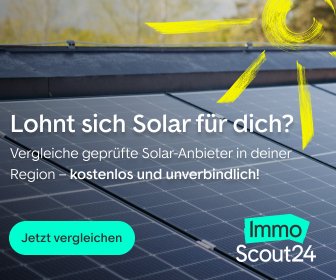 ImmoScout Solaranlage Vergleich
