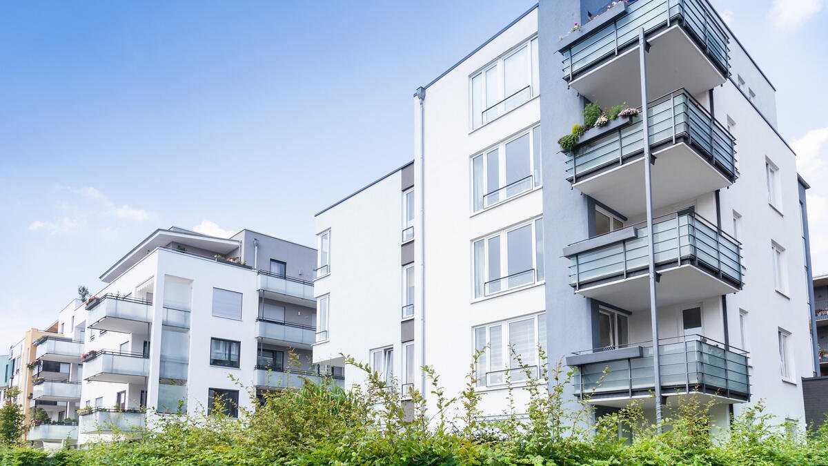 Mieterhöhung Vergleichswohnungen - Wohnhaus