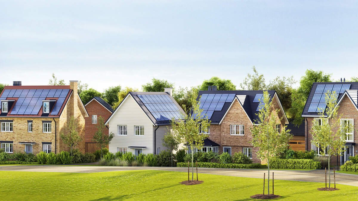 Seniorenfinanzierung - Wohnsiedlung im Grünen