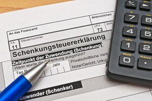 Wertermittlung Immobilie Schenkung - Schenkungssteuererklärung