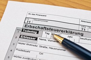 Erbengemeinschaft - Dokument Erbschaftsteuererklärung