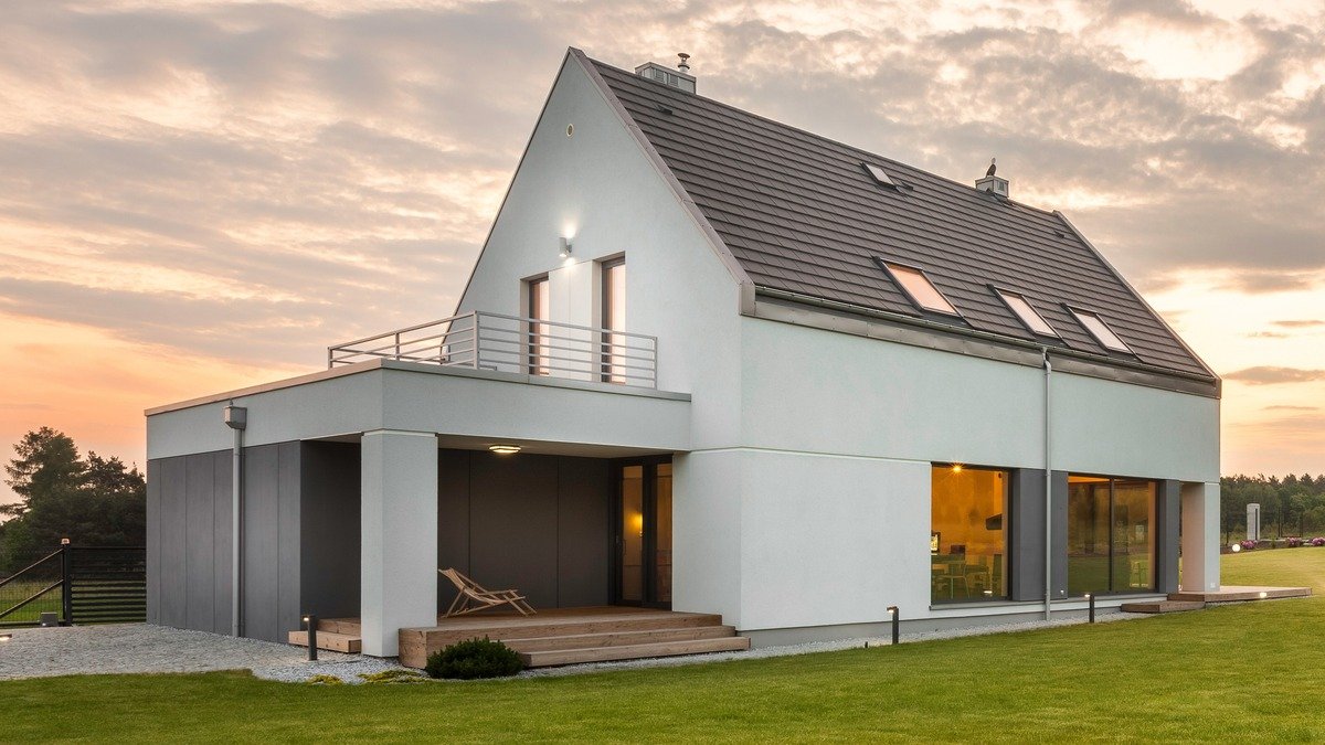 Immobilienteilverkauf - modernes Einfamilienhaus auf dem Land